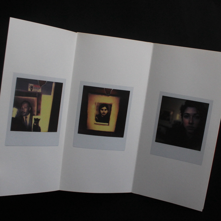 Glowing Enigmas with analogue instant film - David Sylvian