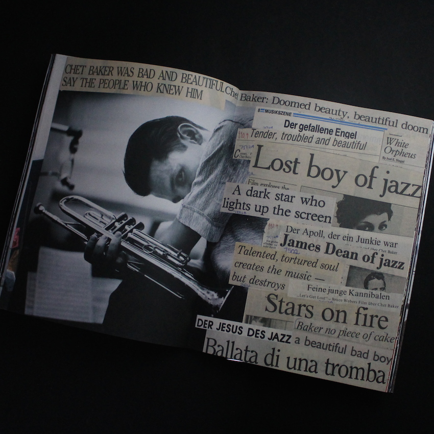 Let's Get Lost a Film by Bruce Weber Starring Chet Baker A Fanbook 