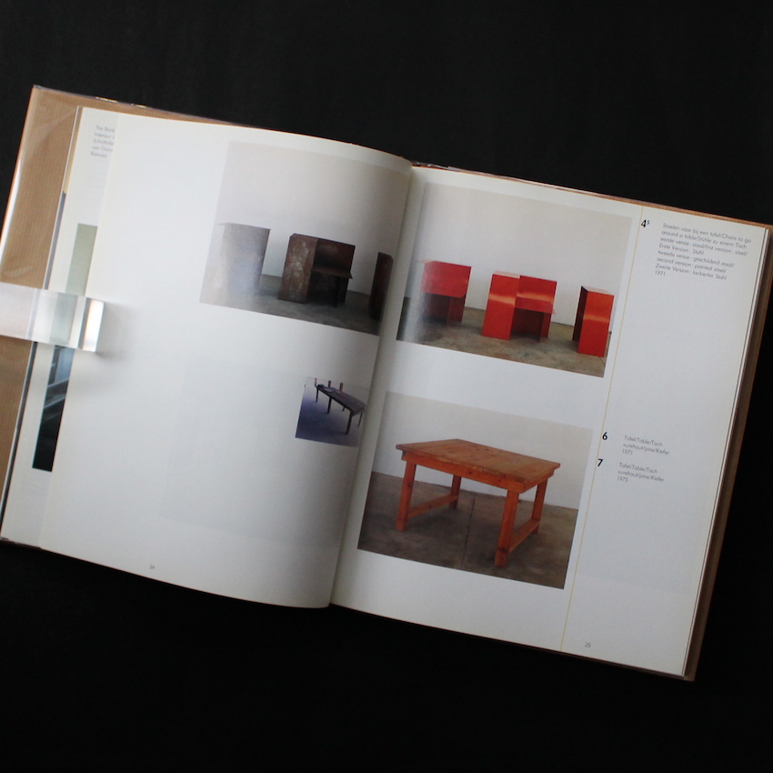 Donald Judd Furniture Retrospective - Donald Judd