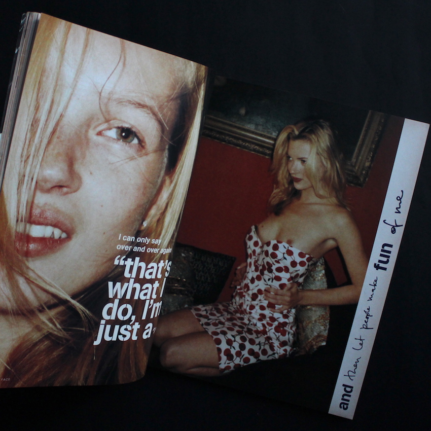 The Face Magazine No 92 May 1996（Kate Moss By Mario Testino）