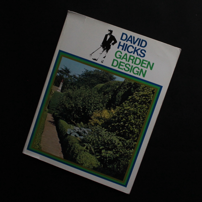 David Hicks / Garden Design（Softcover, Signed）